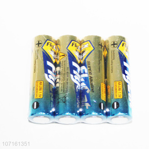 Wholesale 4 Pieces AA Battery Super Alkaline Battery