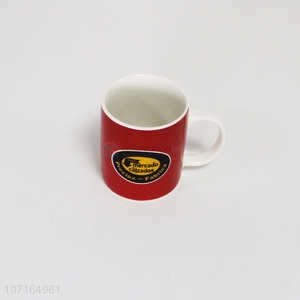 Reasonable price premium ceramic mugs porcelain water cup with handle