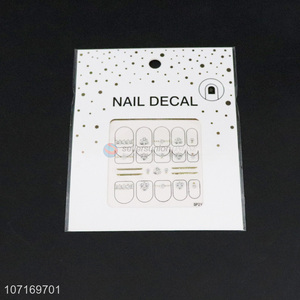 Good Price Nail Art Decoration Decals Plastic Nail Sticker