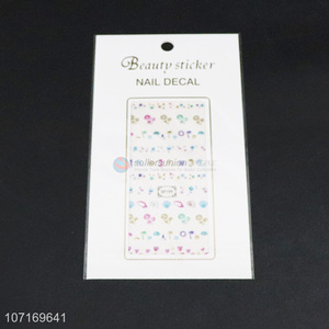 Delicate Design Nail Art Decoration Decals Plastic Nail Sticker