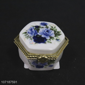 Good Factory Price Ceramic Jewelry Storage Box for Women