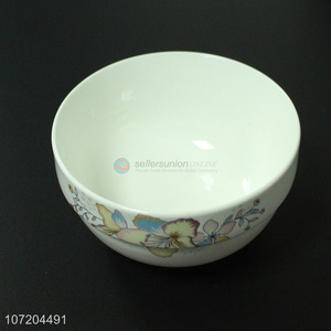 Wholesale Round Ceramic Bowl Fashion Porcelain Bowl