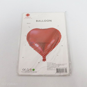 Hot sell coloful heart latex balloon of party decoration