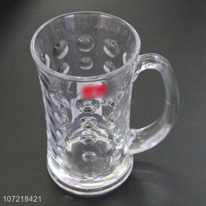 Best Price Eco-Friendly Beer Cup Clear Drinking Glass Mug With Handle