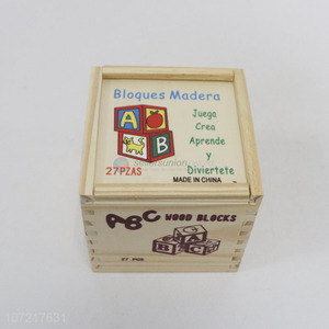 New Design Educational Wood Blocks Toy