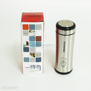 High quality double-walled vacuum stainless steel thermos cup water bottle