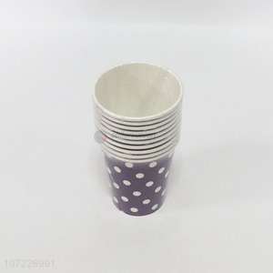 Wholesale 10 Pieces Disposable <em>Paper</em> <em>Cup</em> Fashion Water <em>Cup</em>