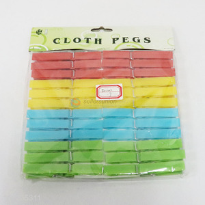 Suitable price home use multifunction colorful plastic clothes pegs