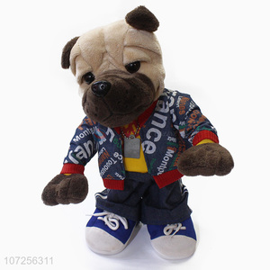 Good Quality Can Dance Toy Dog Fashion Plush Toy