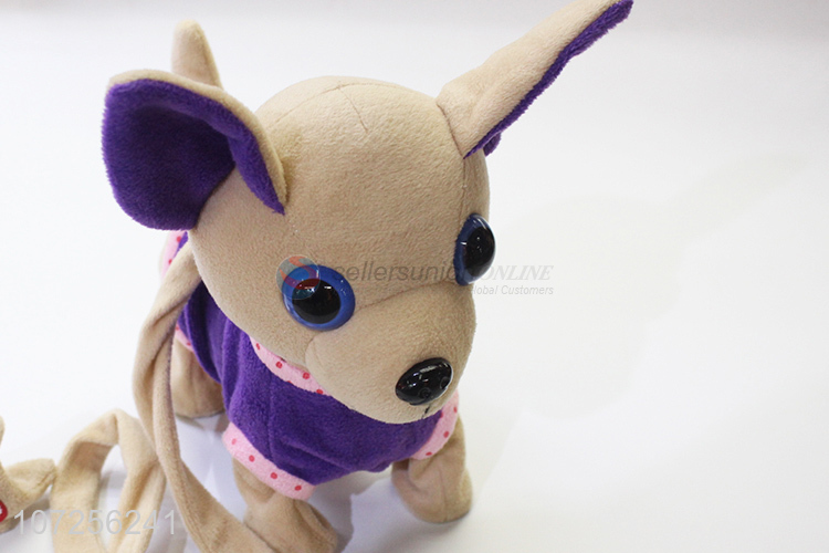 Cartoon Design Simulation Chihuahua Toy Dog With English Songs