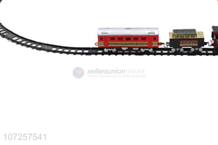 Hot products plastic track toys battery operated toy train for kids