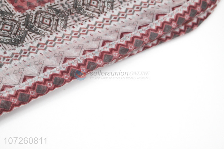 Custom Polyester Thin Scarf Ladies Decorative Scarves