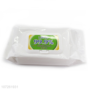 New style 60 sheets disposable antivirus wet wipes disinfectant wipes