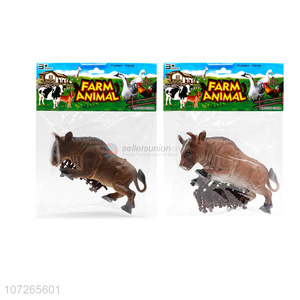 Best Sale Plastic Farm Animals Toys Set Kids Funny Educational Toys