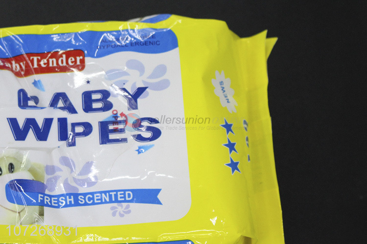 New Product 80Pcs Cleaning Use Baby Wipes Pure Soft Wipes