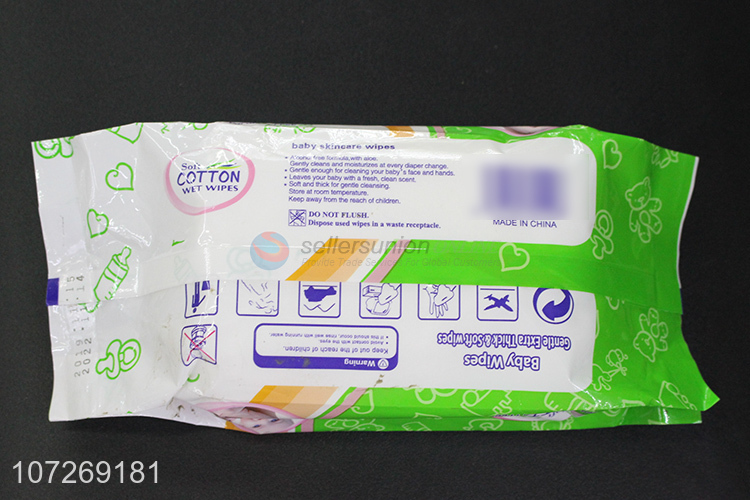 Reasonable Price 80Pcs Cleaning Wipes Best Pure Soft Baby Wipes