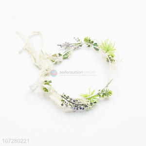 Best Sale Flower Garland Flower Wreath Headband Beautiful Floral Hair Wreath For Girls