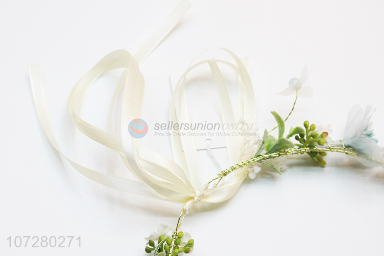 Top Selling Wedding Wreaths Adjustable Hairband Wreath Hair Accessories