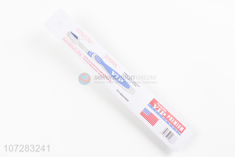 Latest design professional oral care daily use plastic adult toothbrush