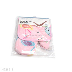 Wholesale Microwave Oven Mitts With Pot Holder Set
