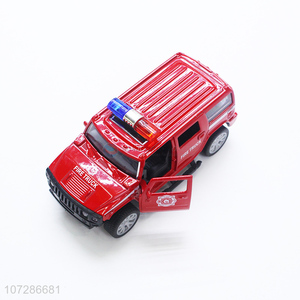 New Design Simulation Fire Truck Alloy Car Model Toy Car