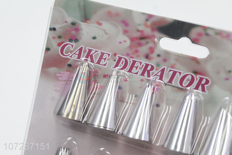 Factory wholesale cake decorating tools 24pcs pastry nozzles for cream