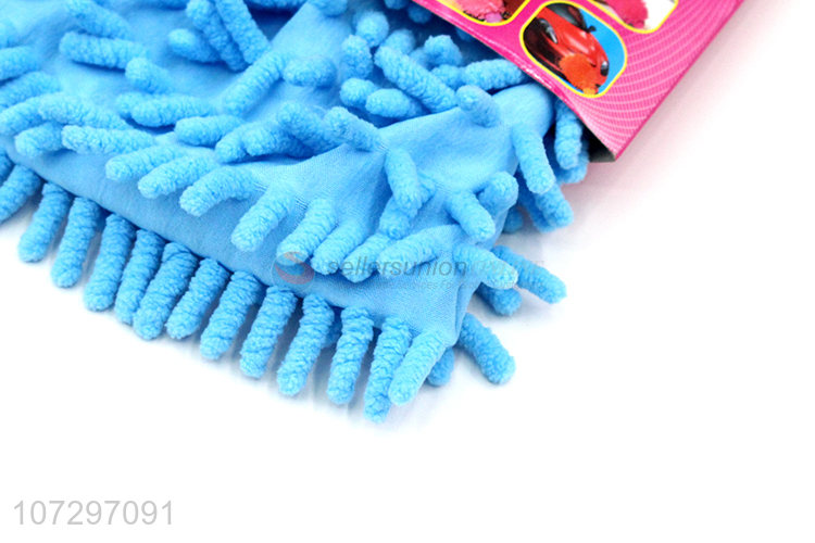 Good Quality Car Cleaning Chenille Wash Mitt Microfiber Car Wash Glove