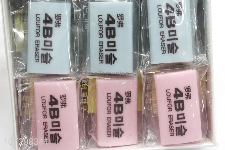 Promotional Cheap Students Stationery 4B Soft Erasers