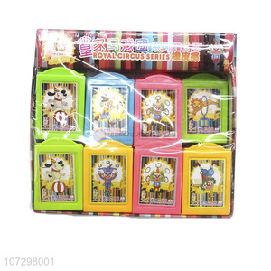 High Sales Royal Circus Series Cute Erasers Student Stationery