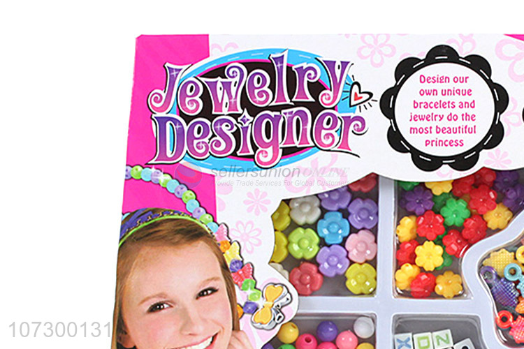 Best Price Children Education Toys Diy Bead Kids Crafts Bead Jewelry Sets