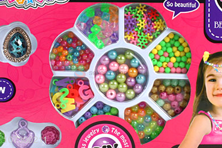 Factory Price Newly Beads Play Set Diy Jewelry Toys For Girls