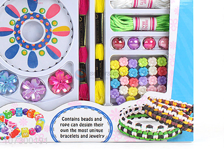 Lowest Price Children Weave Bead Diy Weave Set Toy Educational Toys