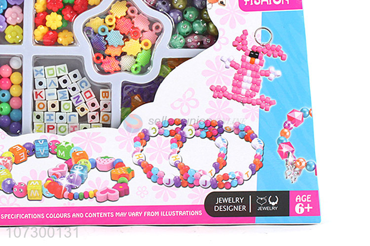 Best Price Children Education Toys Diy Bead Kids Crafts Bead Jewelry Sets