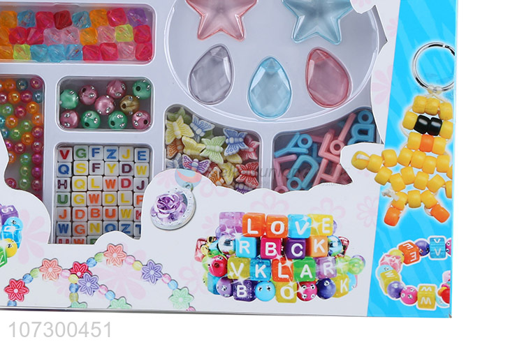 Hot Sales Kids Diy Beads Bracelet Jewelry Making Toys Set