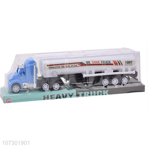 Premium Quality Inertial Oil Tank Truck Toy Childrens Funny Toys