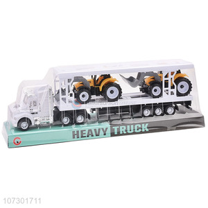 New Design Kids Toy Inertia Heavy Trailer Trucks Model Set Toys