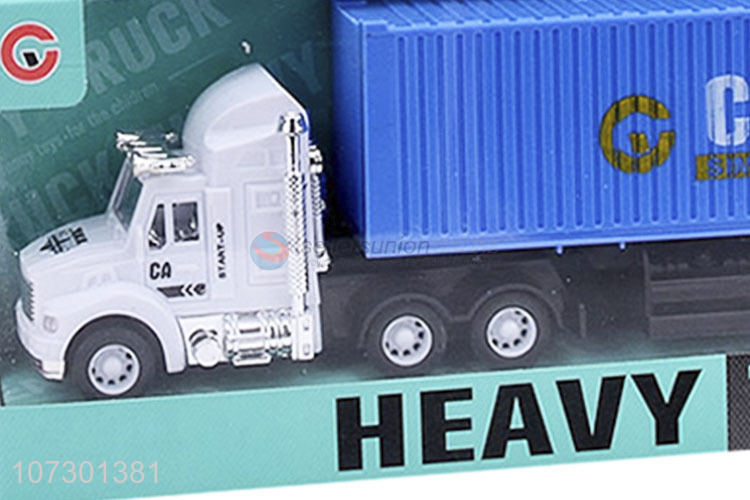 Premium Quality Friction Container Truck Kids Funny Toys