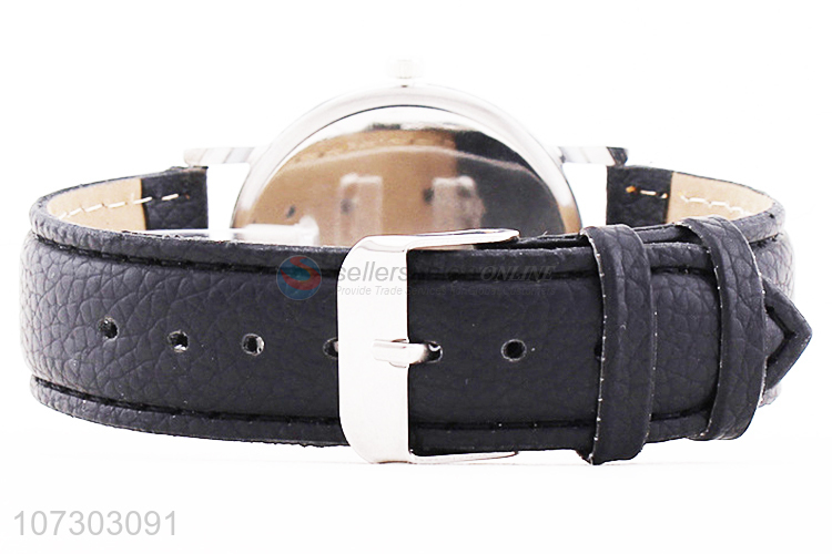 High Quality PU Watchband Watches Cheap Wrist Watch