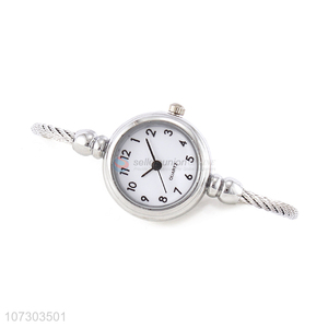 High Quality Silver Alloy Watch Ladies Wrist Watch