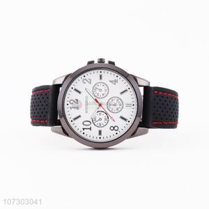 Top Quality Men Watch Fashion Silicone Watchband Wrist Watch
