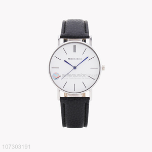 Wholesale PU Leather Watchband Wristwatch Fashion Watch