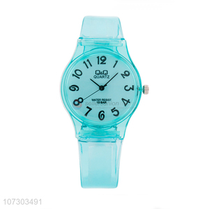 New Design Ladies Plastic Watch With Adjustable Watchband