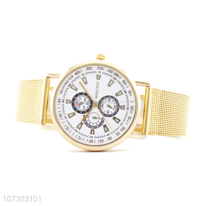 Wholesale Gold Watch Cheap Steel Watches For Man