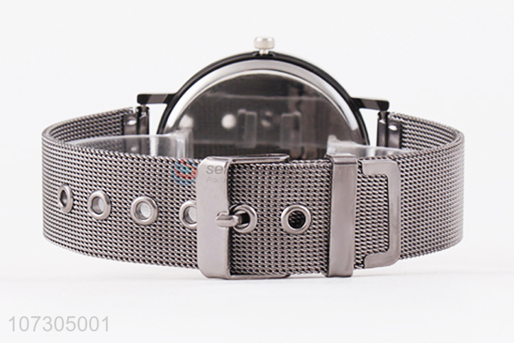 Custom Fashion Women Wrist Watch With Stainless Steel Watchband