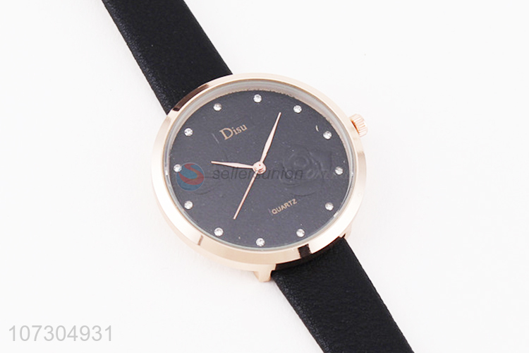 New Style PU Watchband Watches Ladies Wristwatch