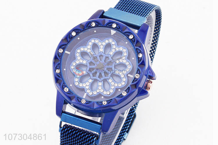 Best Quality Blue Alloy Watches Fashion Women Watches
