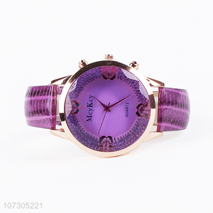 Wholesale Purple Watch Cheap Casual Watches For Women