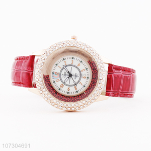 New Style Ladies Wrist Watch PU Watchband Watches