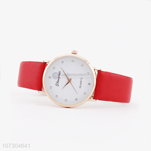 Hot Selling Casual Watch PU Watchband Wrist Watch