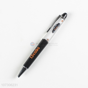 Unique design custom logo printed plastic ball-point pens student pens